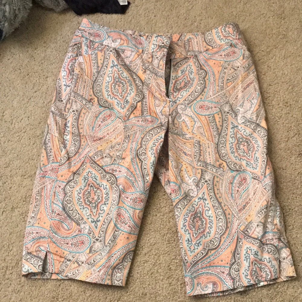 Pastel Bermuda shorts